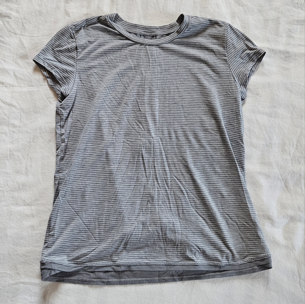 Athleta Girl Gray Tee